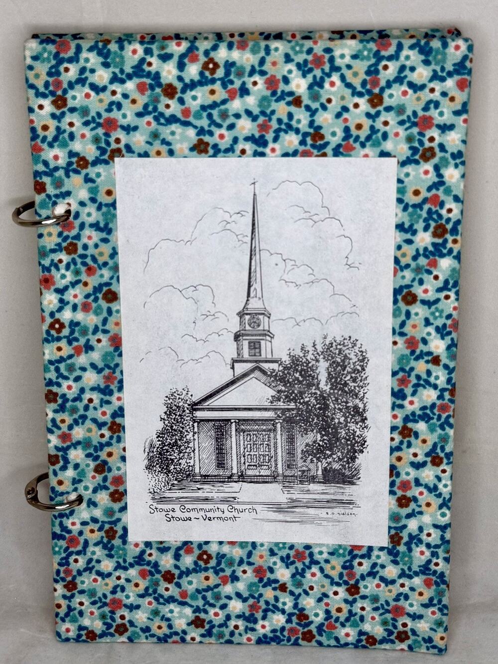 1980 Stowe (Vermont) Community Church United Ladies Aid Cookbook Fundraiser Book